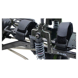 SAmix Dämpferplatte schwarz hinten SAMIX Axial SCX10  | z.b. für Axial SCx10 | Artikelnummer: SCX--6024BK