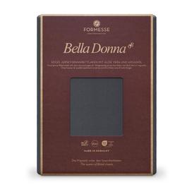 Fixleintuch Bella Donna anthrazit | 90-100 x 200-220 cm | Artikelnummer: 037 04 0213
