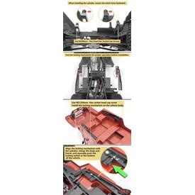 RC4Wd Quick Release Body Mounts for Cruiser Body | z.b. für:RC4WD GELANDE II RTR TRUCK  | Artikelnummer: VVVC1491