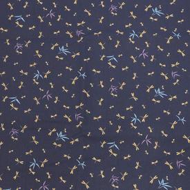 OBERWEIHER | Bandana + Leather Ring | Tonbo Libelle Navy Blue | Artikelnummer: 5015-7144-5266