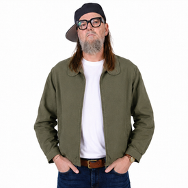Harrington Jacket | Cotton Linen | Size Large | Sample Sale | Artikelnummer: 5563-3063-7753