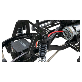 Dämpferplatte schwarz vorn SAMIX Axial SCX10  | z.b. für Axial SCx10 | Artikelnummer: SCX-6023BK