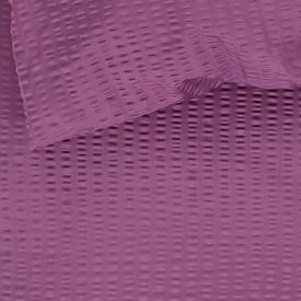 Seersucker Bettwäsche mauve | 160x210cm | Artikelnummer: 0909