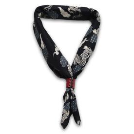 OBERWEIHER | Bandana + Leather Ring | Dragon Black | Artikelnummer: 6247-4104-3454