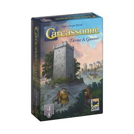 Carcassonne - Türme & Gauner | Die 4. Erweiterung - Hans im Glück | Artikelnummer: 4015566018501