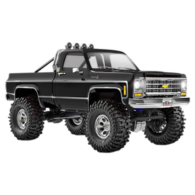 TRAXXAS TRX-4M Chevy K10 4x4 lifted schwarz 1/18 Crawler RTR Brushed, mit Akku und USB Ladegerät |  | Artikelnummer: TRX97064-1BLK