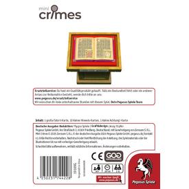 MiniCrimes - Ein wertvolles Buch | Pegasus Spiele | Artikelnummer: 4250231744228