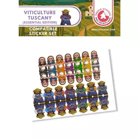 Viticulture Tuscany Meeple Sticker | Meeple Stickers | Artikelnummer: 5999573830303