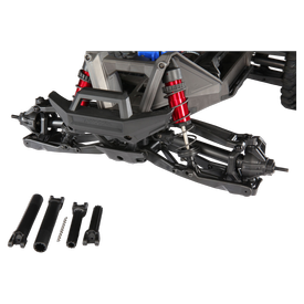 HALBWELLEN SET KUNSTSTOFFTEILE (JE 4) TRAXXAS MAXX V2 (RADSTAND 352MM) | Für MAXX V2 | Artikelnummer: TRX8993