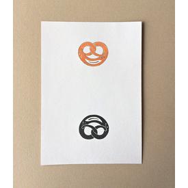 handgeschnitzter Stempel  