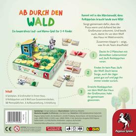 Ab durch den Wald | Pegasus Spiele - voraussichtlich lieferbar ab Juni 2026 | Artikelnummer: 4250231745348