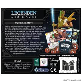 Star Wars: Unlimited - Legenden der Macht (Pre-Releasebox) | Fantasy Flight Games | Artikelnummer: 0841333132552