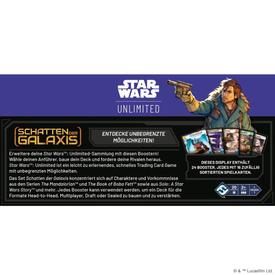 Star Wars: Unlimited - Schatten der Galaxis Booster-Display | Fantasy Flight Games | Artikelnummer: 841333127022