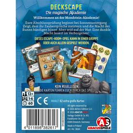 Deckscape - Die magische Akademie | Abacusspiele | Artikelnummer: 4011898382617