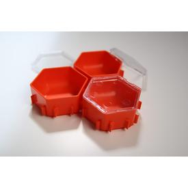 Honeycomb Ressourcenschalen 3er-Set - Eva & Adam | Terraforming Orange - Brettspiellösung | Artikelnummer: 000007