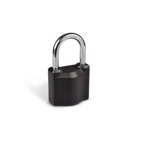 Omega 50 - PRO | PZ - Vorhängeschloss Massives Hangschloss inkl. wechselbarem Hochsicherheits - Profil - Halbzylinder TOKOZ PRO 300  | Artikelnummer: 54002