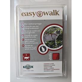 Easy Walk Katzengarnitur Geschirr mit Leine für die Katze S rot | Das Original aus den USA | Artikelnummer: 729849174733