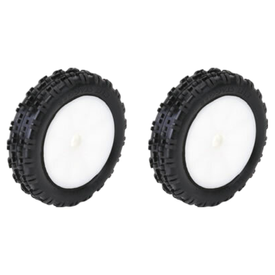 U6760 1:10 SCHUMACHER CUT STAGGER - 2WD FRONT KOMPLETTRAD, GELB |  | Artikelnummer: U6760