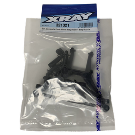 XRAY 321321 - SCX - Composite Front & Heck Karohalter und Pfosten |  | Artikelnummer: XR321321