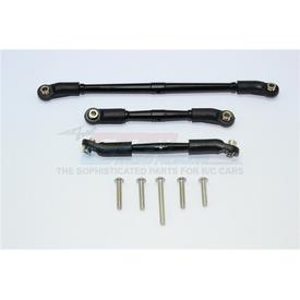 GPM Racing TRAXXAS TRX4 TRAIL CRAWLER Aluminum Upper & Lower Steering & Suspension Links -7pc set - GPM | z.b. für :TRX-4 | Artikelnummer: GPMTRX4161BKBEBK