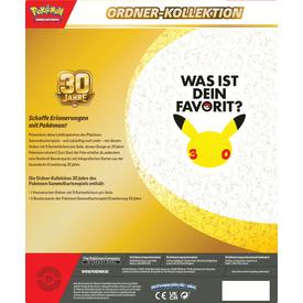 Pokémon 30 Jahre Ordner-Kollektion | voraussichtlich lieferbar ab 16.09.2026 | Artikelnummer: 0196214145160