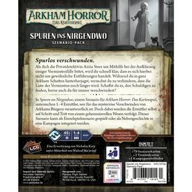 Arkham Horror: Das Kartenspiel - Spuren ins Nirgendwo (Szenario-Pack) | Fantasy Flight Games - voraussichtlich lieferbar ab Oktober 2026 | Artikelnummer: 0841333141431