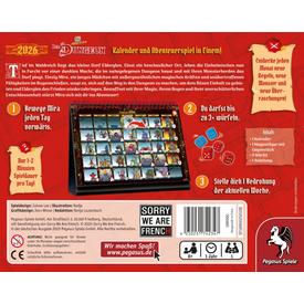365 Abenteuer – Der Dungeon [Edition 2026] | Pegasus Spiele | Artikelnummer: 4250231742347