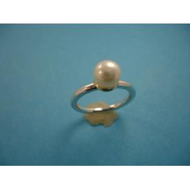 Ring in 925 Silber,mit Goldteil und Zuchtperle.  |  | Artikelnummer: 30926797