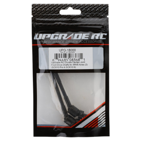 UpGrade RC Antriebswellen mit doppeltem Kardangelenk vorne (2)  für AR45 Achsen (SCX10 Pro & SCX10 III)  | z.b. für Axial SCX10 III | Artikelnummer: UPG-18000