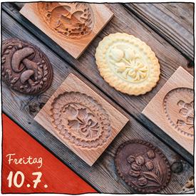 Backworkshop Holzmodel Cookies | Freitag 10.7.2026 | Artikelnummer: WS_HM_FR_10_07_2026