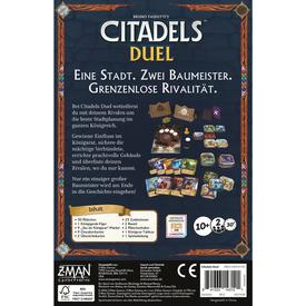 Citadels Duel | Z-Man Games - voraussichtlich lieferbar ab Oktober 2026 | Artikelnummer: 0841333143121