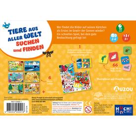 Tiere aus aller Welt suchen und finden | Auzou | Artikelnummer: 3760354050218