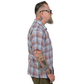 Bowling Shirt | Check | Limited only available @ Tellason.de + com | Brown-Red-Light Blue-White | Artikelnummer: 5385-3371-4051