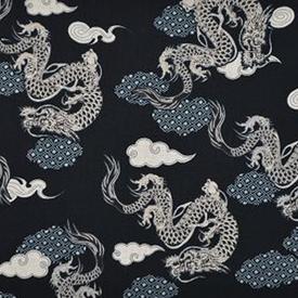 OBERWEIHER | Bandana + Leather Ring | Dragon Black | Artikelnummer: 6247-4104-3454