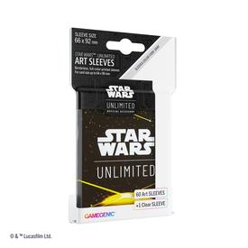 Star Wars: Unlimited - Art Sleeves - Card Back Yellow | GAMEGEN!C | Artikelnummer: 4251715415368