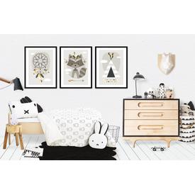 3-er Set Poster Bilder Kinderzimmer A4 / A3  |  | Artikelnummer: 119139363