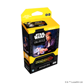 Star Wars: Unlimited - Umschalten auf Lichtgeschwindigkeit Spotlight-Deck Han Solo | Fantasy Flight Games | Artikelnummer: 841333130145