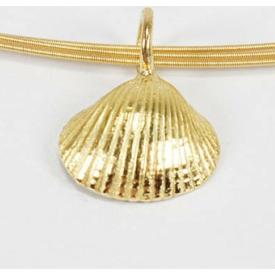 Muschel Anhänger midi Gold |  | Artikelnummer: 106