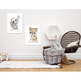 Kinderzimmer Poster Wandbild DIN A4 / A3, Hase   |  | Artikelnummer: 120690627
