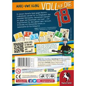 Voll auf die 18 – Das Känguru-Kartenspiel | Pegasus Spiele | Artikelnummer: 4250231734366