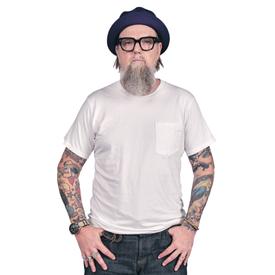 Pocket Tee | Made in USA | White | Artikelnummer: 7375-5433-0234