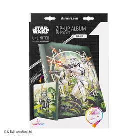 Star Wars: Unlimited - Zip-Up Album 18-Pocket - The First Legion & Teebo | GAMEGEN!C - voraussichtlich lieferbar ab Oktober 2026 | Artikelnummer: 4251715424841