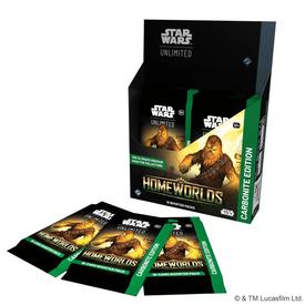 Star Wars: Unlimited - Homeworlds (Carbonite-Booster-Display) | Fantasy Flight Games - im Laden ab 02.10. online ab 09.10.26 lieferbar | Artikelnummer: 0841333140342