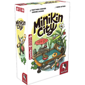 Minikin City | Pegasus Spiele - voraussichtlich lieferbar ab September 2026 | Artikelnummer: 4250231748752
