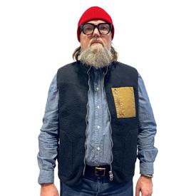 Fleece Vest | Casentino Navy | Size Large | Sample Sale | Artikelnummer: 4207-3351-3118