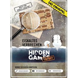 Hidden Games Tatort: Eiskaltes Verbrechen | Der 6. Fall | Artikelnummer: 4260686490441