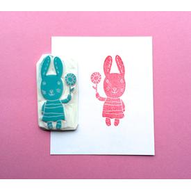 handgeschnitzter Stempel 