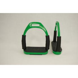Grüne Flexi Sicherheitssteigbügel  | Grün | Artikelnummer: AMI-1007 10cm