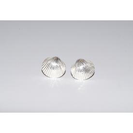Muschel Ohrstecker midi Silber  |  | Artikelnummer: 101