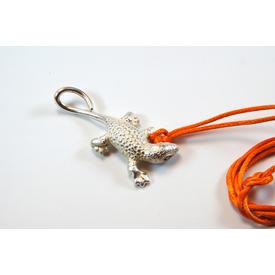 Gecko aus Silber 925 als Anhänger  |  | Artikelnummer: 23348963